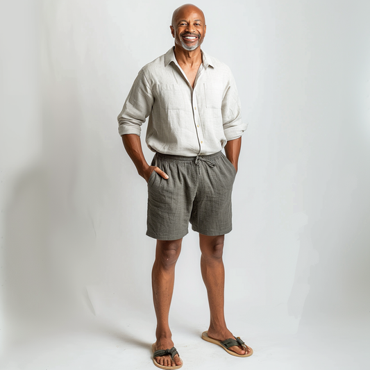 Harrison- Linen Shorts - Casual - Classic Revival - Ideal for Summer