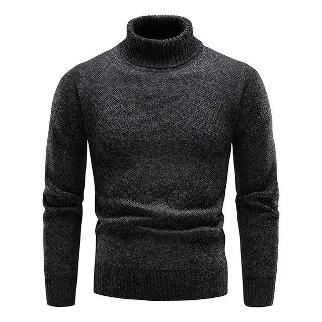 Archie - Men's Turtleneck Sweater - Classic - Modern Style - Ideal for Winter