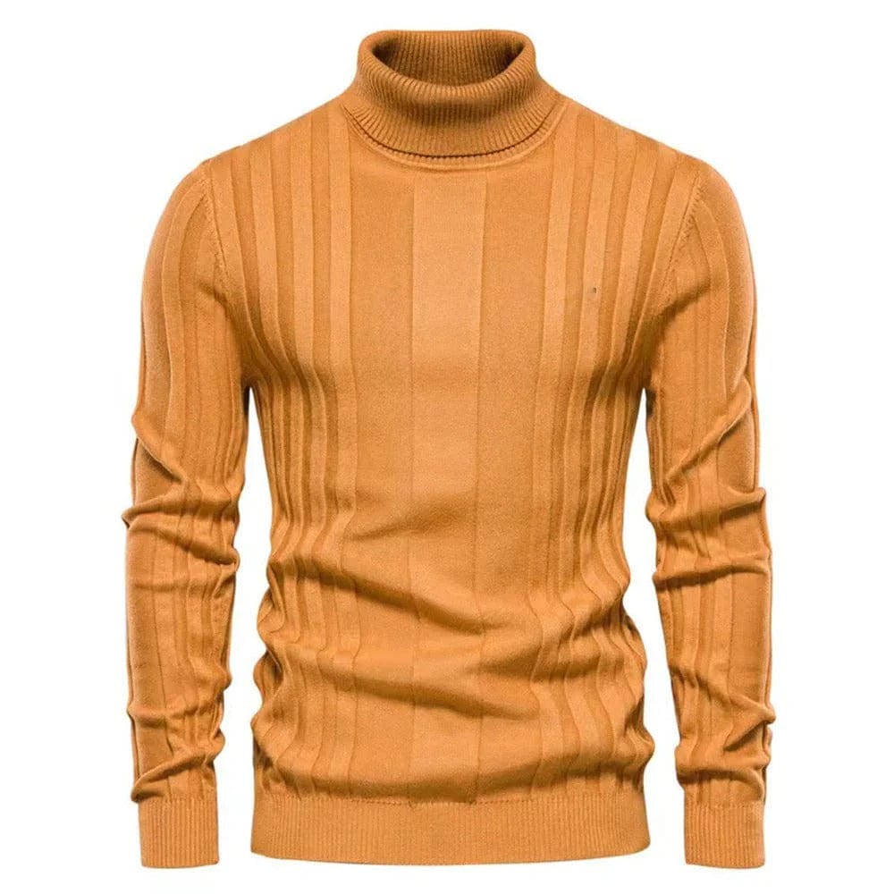 Jeremy - Men's Turtleneck Sweater - Classic - Modern Style - Ideal for Winter