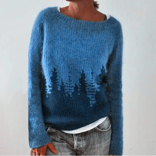 Liv - Retro Norwegian Sweater For Women