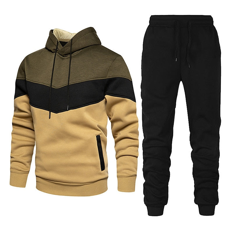 Men's Modern High-Quality Tracksuit with Trendy Design
